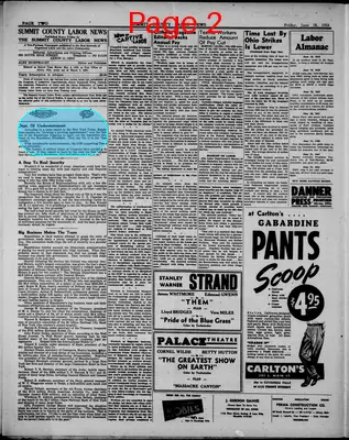 Page thumbnail for Summit County Labor News