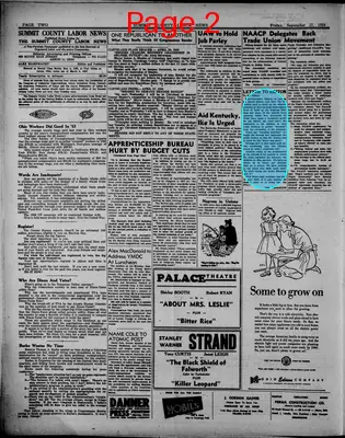 Page thumbnail for Summit County Labor News