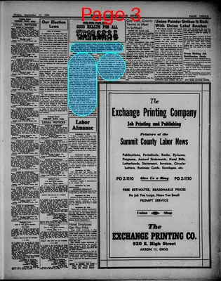 Page thumbnail for Summit County Labor News