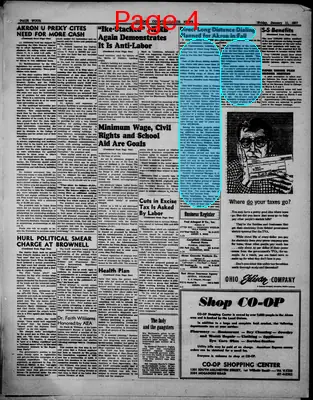 Page thumbnail for Summit County Labor News