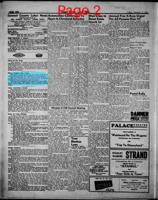 Page thumbnail for Summit County Labor News