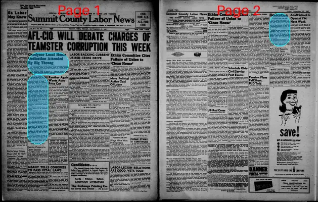 Page thumbnail for Summit County Labor News