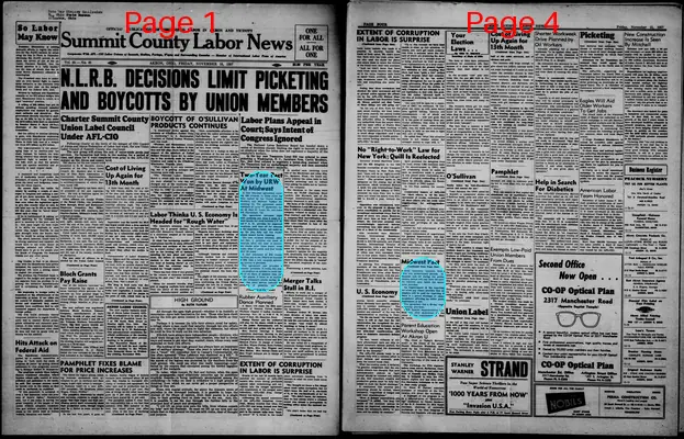 Page thumbnail for Summit County Labor News