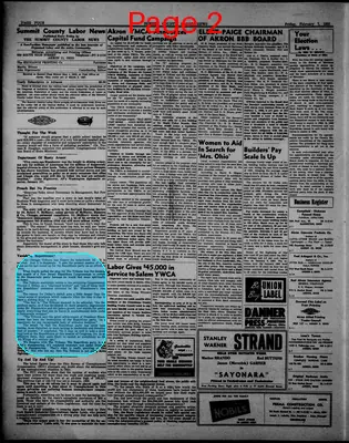 Page thumbnail for Summit County Labor News
