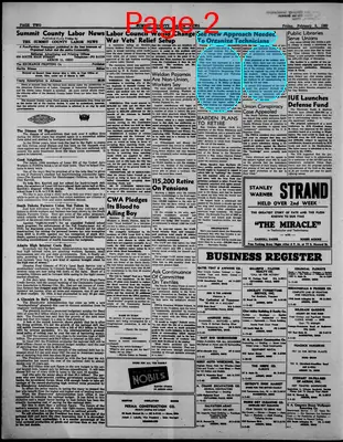 Page thumbnail for Summit County Labor News