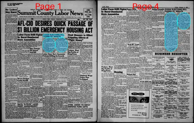 Page thumbnail for Summit County Labor News