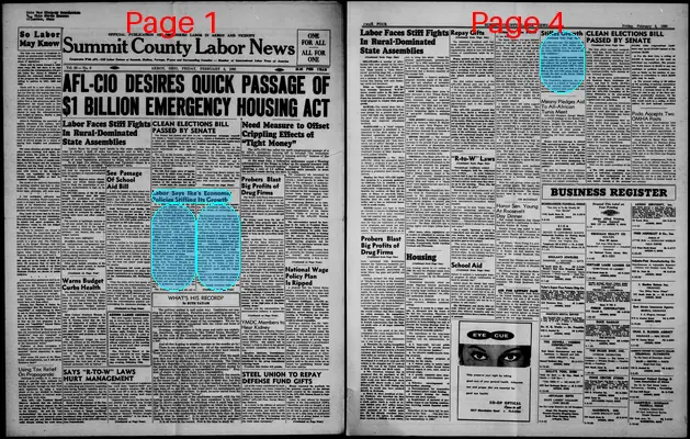 Page thumbnail for Summit County Labor News