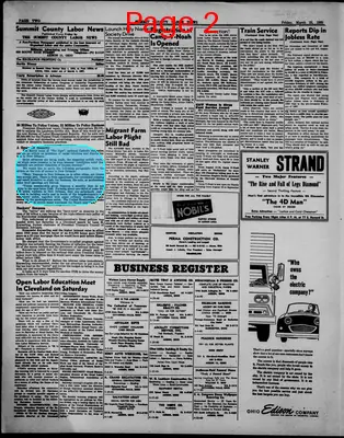 Page thumbnail for Summit County Labor News