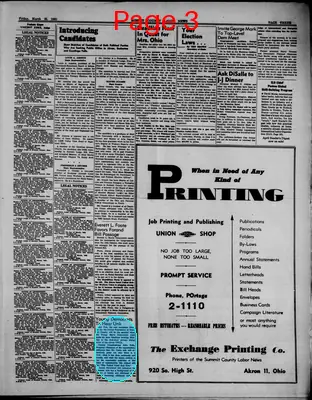 Page thumbnail for Summit County Labor News