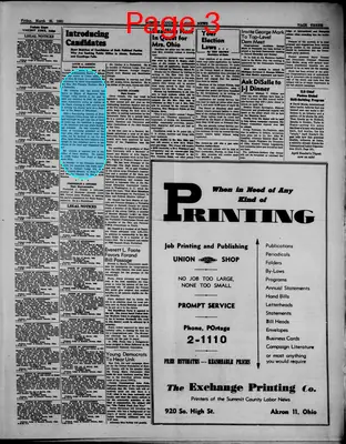 Page thumbnail for Summit County Labor News