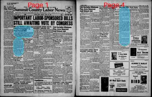 Page thumbnail for Summit County Labor News