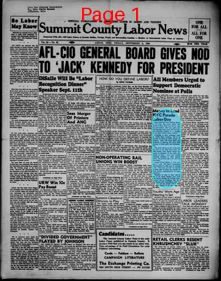 Page thumbnail for Summit County Labor News