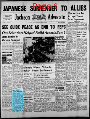 Page thumbnail for Jackson Advocate