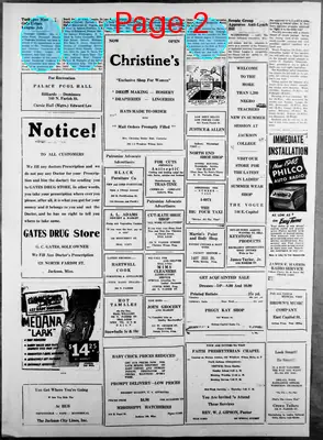 Page thumbnail for Jackson Advocate