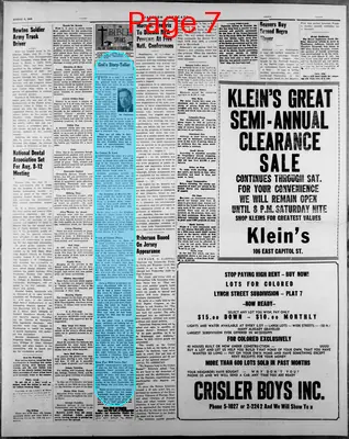 Page thumbnail for Jackson Advocate