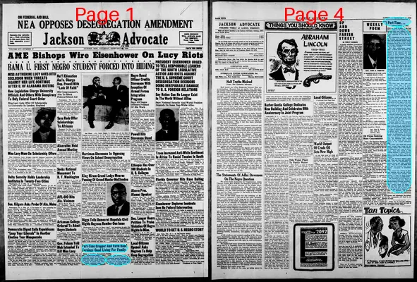 Page thumbnail for Jackson Advocate