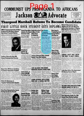 Page thumbnail for Jackson Advocate