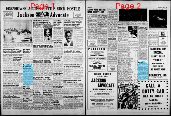 Page thumbnail for Jackson Advocate