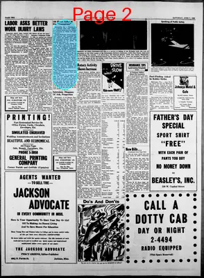Page thumbnail for Jackson Advocate