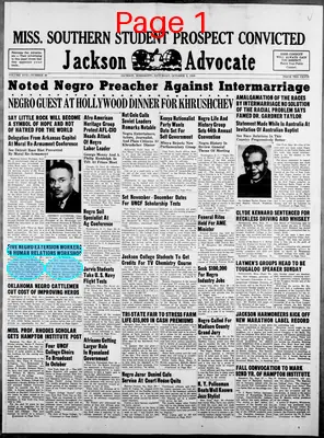 Page thumbnail for Jackson Advocate