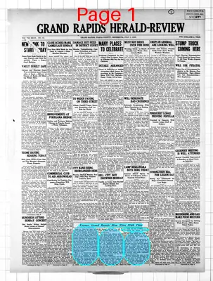 Page thumbnail for Grand Rapids Herald Review