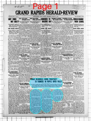 Page thumbnail for Grand Rapids Herald Review