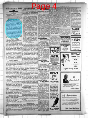 Page thumbnail for Grand Rapids Herald Review