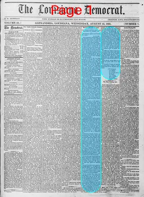 Page thumbnail for The Louisiana Democrat