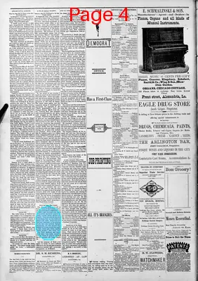 Page thumbnail for The Louisiana Democrat