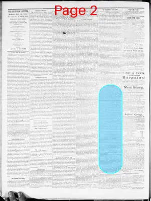 Page thumbnail for The Bedford Gazette