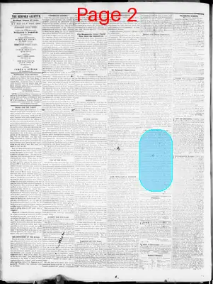 Page thumbnail for The Bedford Gazette