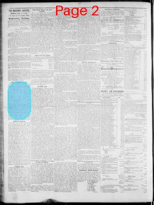 Page thumbnail for The Bedford Gazette