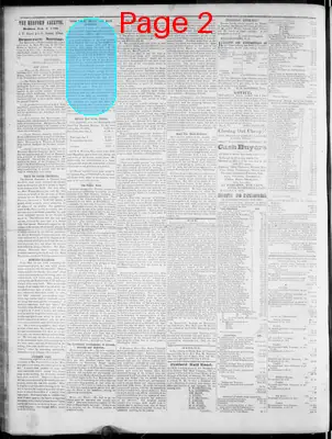 Page thumbnail for The Bedford Gazette