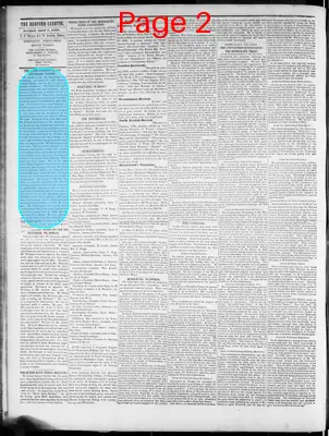 Page thumbnail for The Bedford Gazette