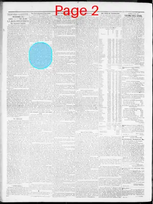 Page thumbnail for The Bedford Gazette