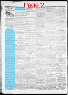Page thumbnail for The Bedford Gazette