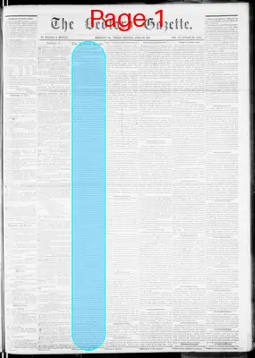 Page thumbnail for The Bedford Gazette