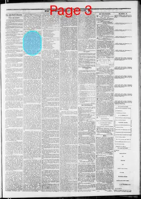 Page thumbnail for The Bedford Gazette