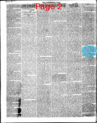 Page thumbnail for The Washington Union