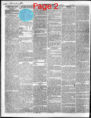 Page thumbnail for The Washington Union