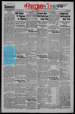 Page thumbnail for The Western News