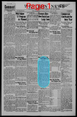 Page thumbnail for The Western News