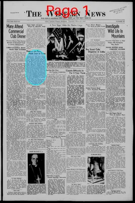 Page thumbnail for The Western News