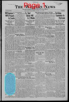 Page thumbnail for The Western News