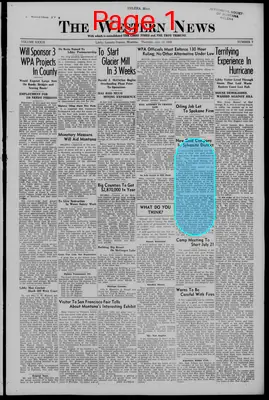 Page thumbnail for The Western News