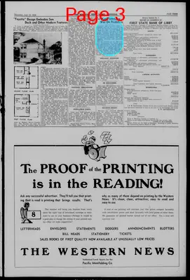 Page thumbnail for The Western News