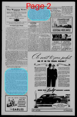 Page thumbnail for The Western News