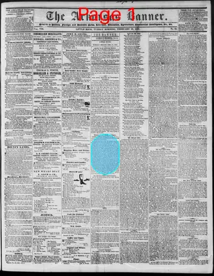 Page thumbnail for The Arkansas Banner
