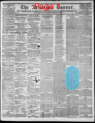 Page thumbnail for The Arkansas Banner