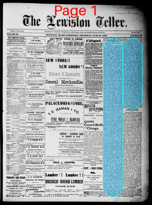 Page thumbnail for Lewiston Teller